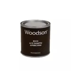 Воск для защиты древесины Woodson, 0,25л