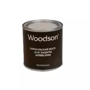 Карнаубский воск для защиты древесины Woodson, 0,25л