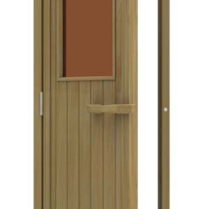 SAWO Дверь 700 x 2040, бронза, кедр, левая, артикул 735-4SGD-L