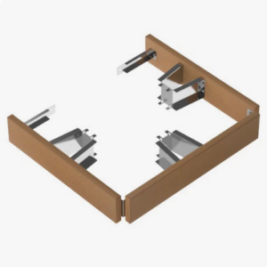 SAWO Защитное ограждение пристенное для печи CUBOS, кедр, артикул CUB-GUARD-W3-WL-D