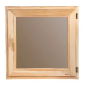 Окно Woodson 60*60, стекло бронза, ольха