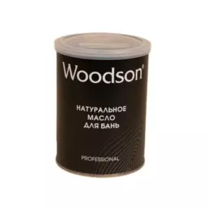 Масло для защиты древесины Woodson (баня), 0,8л