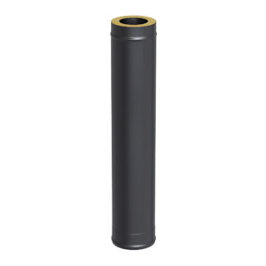Сэндвич-труба BLACK (AISI 430/0,8мм), L-1м