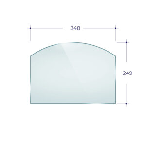 Стекло Везувий 224 (0,348*0,249) Арка