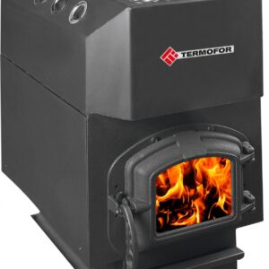 Печь отопительная ТЕРМОФОР Ставр 9 (с чугунной дверцей) (150 м.куб)