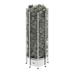 SAWO Электрическая печь Tower напольная, 18,0 кВт, нерж. сталь, артикул TH12-180NS-P, выносной пульт (пульт и блок мощности докупаются отдельно)