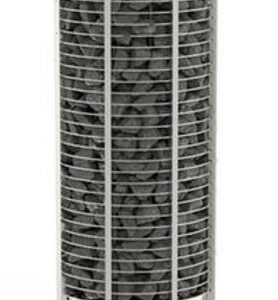 Электрическая печь SAWO TOWER TH3-60Ni2-WL-P (6,0 кВт, нержавейка, пристенная), выносной пульт (встроенный блок мощности, пульт покупается отдельно)