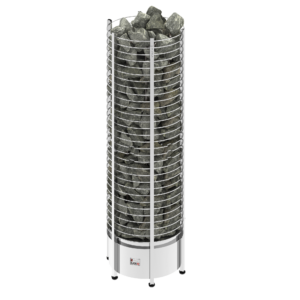 SAWO Электрическая печь TOWER вертикальная, круглая, 10,5 кВт, TH9-105NS-P, выносной пульт (пульт и блок мощности докупаются отдельно)