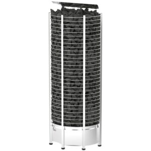 SAWO Электрическая печь TOWER, пристенная, 15 кВт, артикул TH9-150NS-WL , выносной пульт (пульт и блок мощности докупаются отдельно)