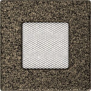 Решетка Черная/Золото (11*11) 11CZ