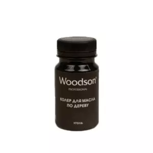 Колер для масла по дереву Woodson, уголь, 80мл