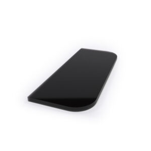 Лист стеклянный напольный Черный (Black) 1000х400х8мм