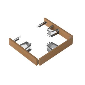SAWO Защитное ограждение пристенное для печи CUBOS, кедр, артикул CUB-GUARD-W3-WL-D
